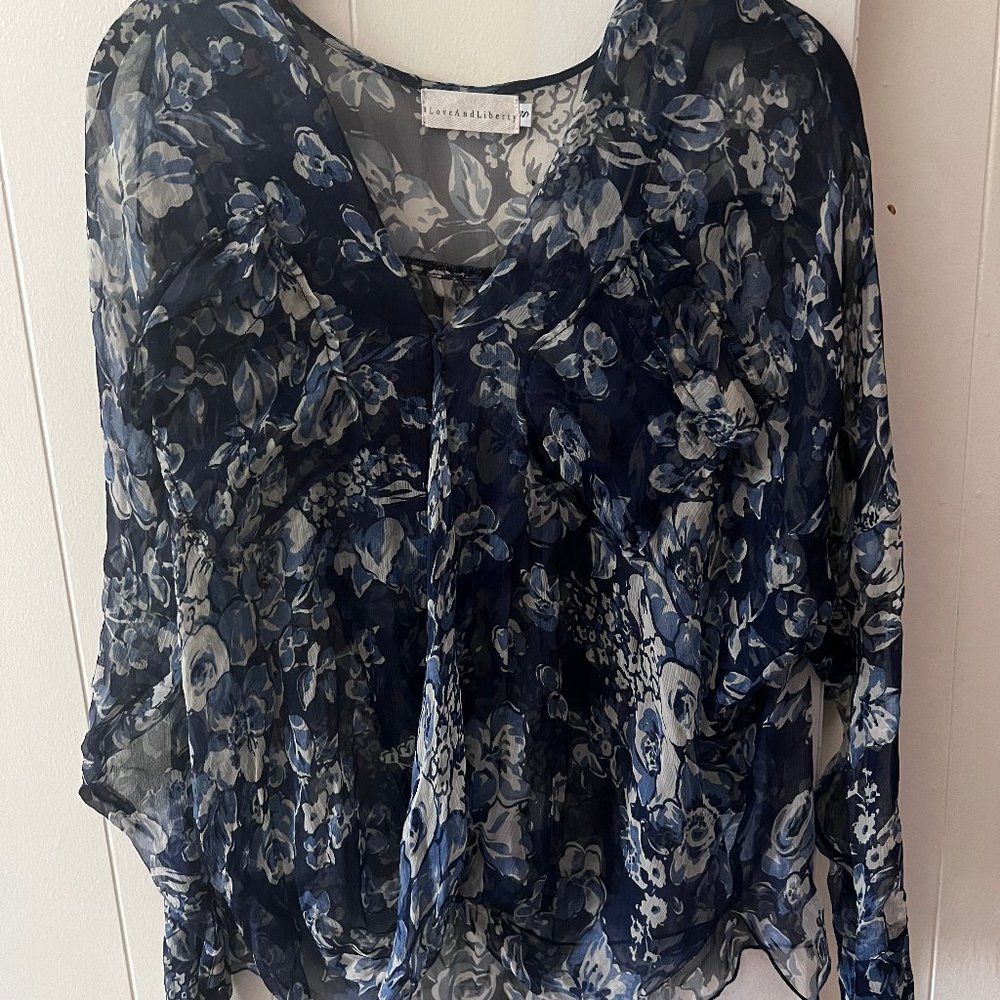 Johnny Was Love and Liberty Top